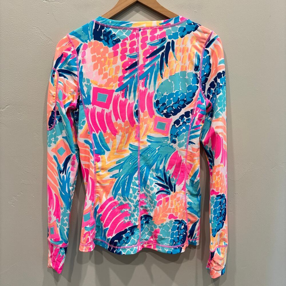 Lilly Pulitzer Luxletic UPF 50+ Kona Sunguard Goombay Smashed - Size: Small - Picture 4 of 9